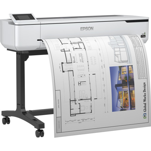 Epson SureColor SC-T5100 impressora de grande formato Wi-Fi Jato de tinta Cor 2400 x 1200 DPI A0 (841 x 1189 mm) Ethernet LAN Epson SureColor SC-T5100 impressora de grande formato Wi-Fi Jato de tinta Cor 2400 x 1200 DPI A0 (841 x 1189 mm) Ethernet LAN