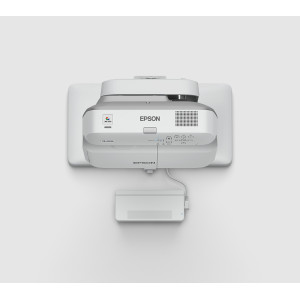 Epson EB-695Wi Projetor de ultra curta distância 3500 ANSI lumens 3LCD WXGA (1280x800) Branco, Cinzento 2