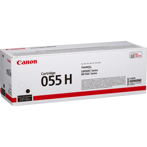 Canon 055H toner 1 unidade(s) Original Preto Canon 055H toner 1 unidade(s) Original Preto