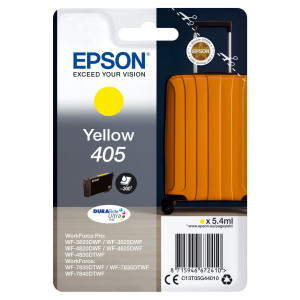Epson 405 DURABrite Ultra Ink tinteiro 1 unidade(s) Original Rendimento padrão Amarelo