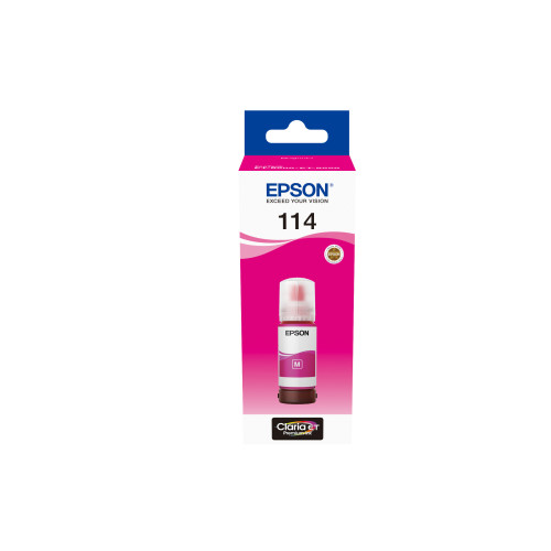 Epson 114 EcoTank tinteiro 1 unidade(s) Original Rendimento padrão Magenta Epson 114 EcoTank tinteiro 1 unidade(s) Original Rendimento padrão Magenta