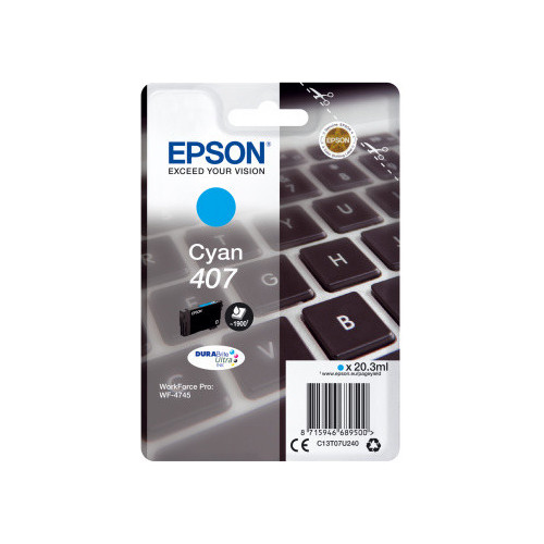Epson WF-4745 tinteiro 1 unidade(s) Original Rendimento alto (XL) Ciano Epson WF-4745 tinteiro 1 unidade(s) Original Rendimento alto (XL) Ciano