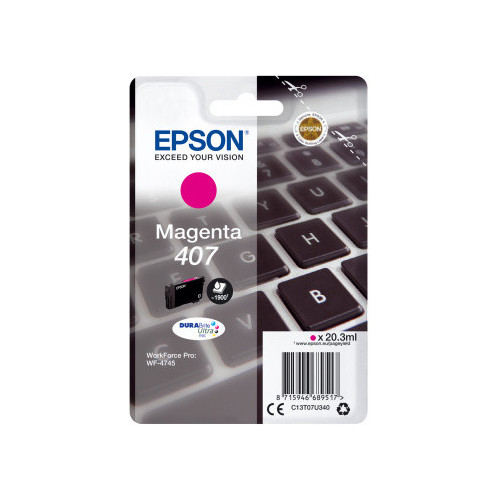 Epson WF-4745 tinteiro 1 unidade(s) Original Rendimento alto (XL) Magenta Epson WF-4745 tinteiro 1 unidade(s) Original Rendimento alto (XL) Magenta