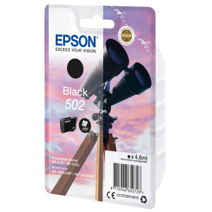 Epson 502 tinteiro 1 unidade(s) Original Rendimento padrão Preto 2