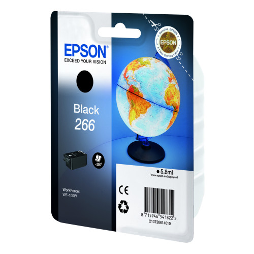 Epson Globe C13T26614010 tinteiro 1 unidade(s) Original Preto Epson Globe C13T26614010 tinteiro 1 unidade(s) Original Preto