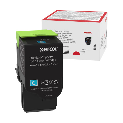 Xerox Cartucho de toner standard C310 C315 Ciano (2 000 páginas) Xerox Cartucho de toner standard C310 C315 Ciano (2 000 páginas)
