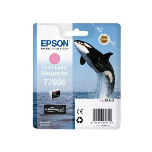 Epson C13T76064N10 tinteiro 1 unidade(s) Original Magenta claro Epson C13T76064N10 tinteiro 1 unidade(s) Original Magenta claro