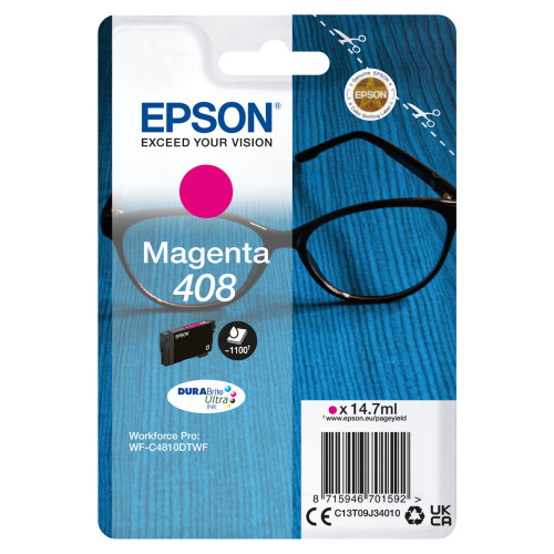 Epson C13T09J34010 tinteiro 1 unidade(s) Original Rendimento padrão Magenta Epson C13T09J34010 tinteiro 1 unidade(s) Original Rendimento padrão Magenta