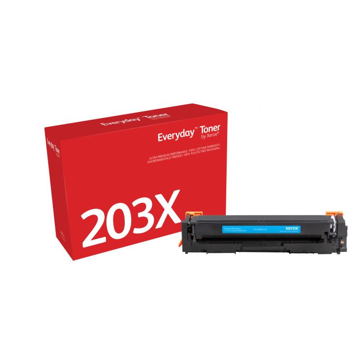 Toner Everyday™ Azul da Xerox compatível com HP 203X (CF541X), Capacidade alta