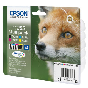 Epson Fox T1285 tinteiro 1 unidade(s) Original Preto, Ciano, Magenta, Amarelo 2