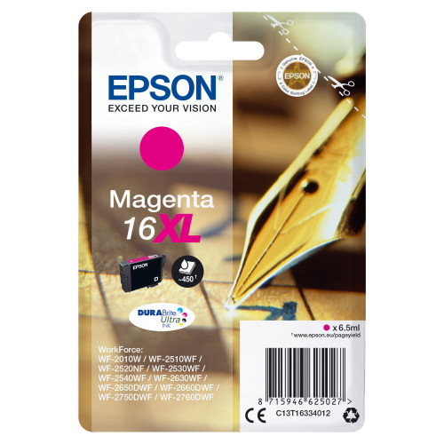 Epson Pen and crossword C13T16334022 tinteiro 1 unidade(s) Original Magenta Epson Pen and crossword C13T16334022 tinteiro 1 unidade(s) Original Magenta