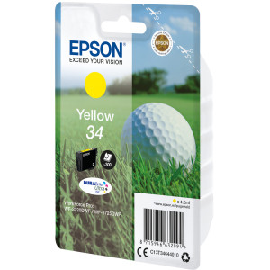 Epson Golf ball C13T34644020 tinteiro 1 unidade(s) Original Rendimento padrão Amarelo 2