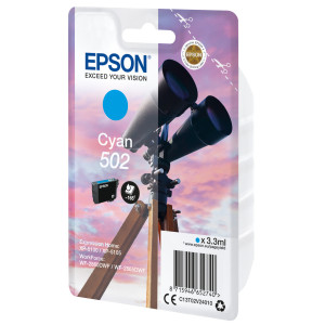 Epson 502 tinteiro 1 unidade(s) Original Rendimento padrão Ciano 2