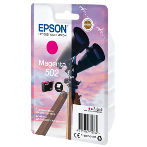 Epson 502 tinteiro 1 unidade(s) Original Rendimento padrão Magenta 2