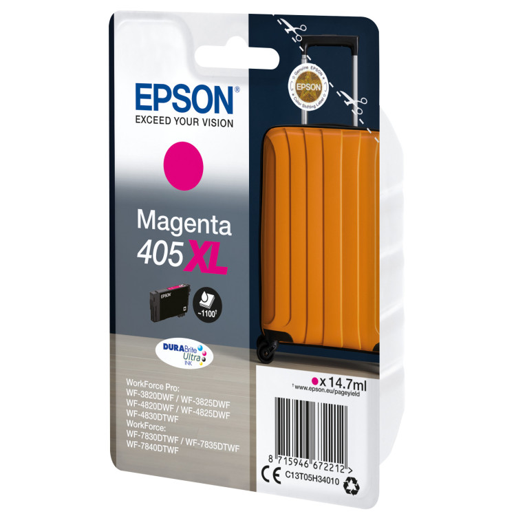 Epson 405XL tinteiro 1 unidade(s) Original Rendimento alto (XL) Magenta