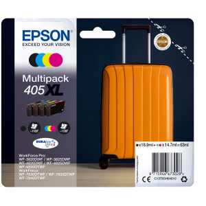 Epson 405XL tinteiro 1 unidade(s) Original Rendimento alto (XL) Preto, Ciano, Magenta, Amarelo