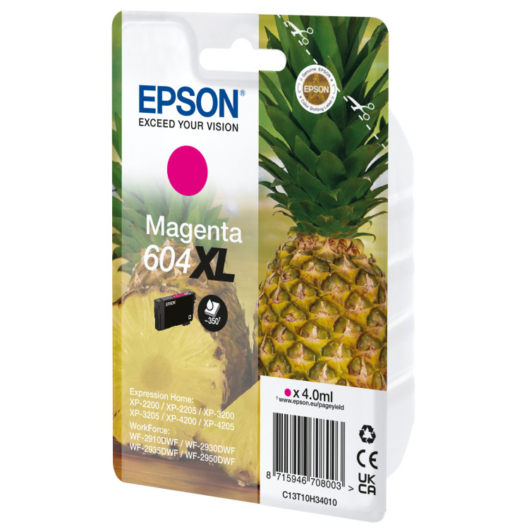 Epson 604XL tinteiro 1 unidade(s) Original Rendimento alto (XL) Magenta