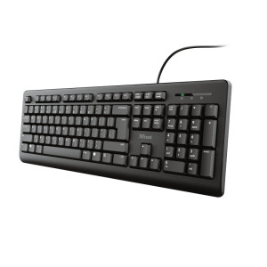 Trust Primo teclado Escritório USB Português Preto