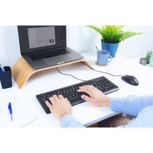 Trust Primo teclado Escritório USB Português Preto 2