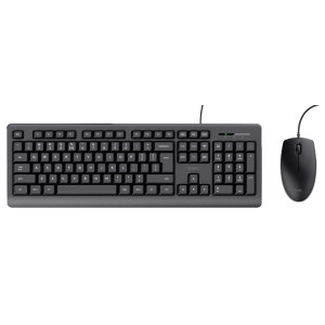 Trust 24906 teclado Rato incluído Escritório USB Português Preto 2