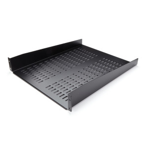 StarTech.com Prateleira 2U 22" Ventilada para Montagem em Rack - Prateleira Fixa de Rack Servidor - 22 kg 2