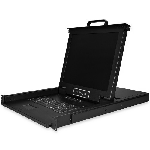 StarTech.com RKCONS1716K consola rack 43,2 cm (17") 1280 x 1024 pixels Aço Preto 1U StarTech.com RKCONS1716K consola rack 43,2 cm (17") 1280 x 1024 pixels Aço Preto 1U