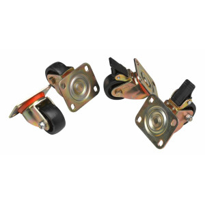 Equip EZW-2 acessório rack Rodas de rodízios