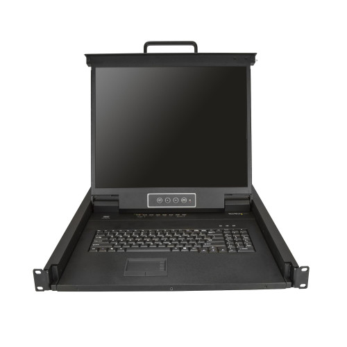 StarTech.com RKCONS1908K consola rack 48,3 cm (19") 1280 x 1024 pixels Aço Preto 1U StarTech.com RKCONS1908K consola rack 48,3 cm (19") 1280 x 1024 pixels Aço Preto 1U