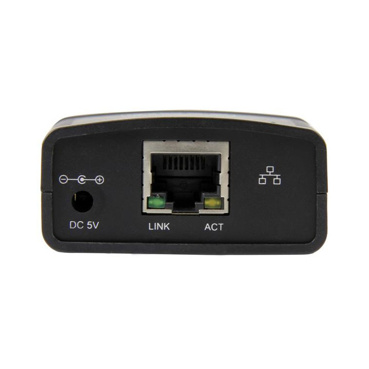 StarTech.com PM1115U2 servidor de impressão Ethernet LAN Preto