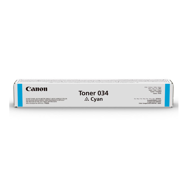Canon 034 toner 1 unidade(s) Original Ciano