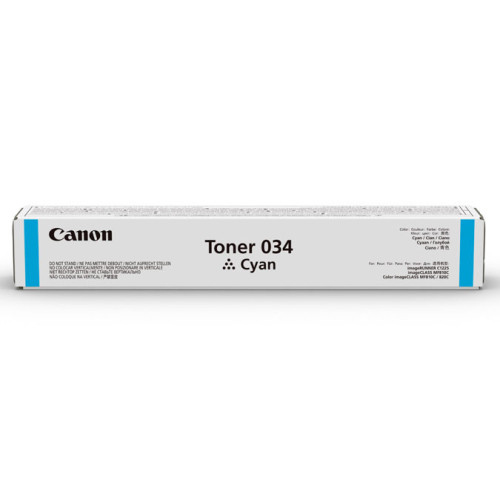 Canon 034 toner 1 unidade(s) Original Ciano Canon 034 toner 1 unidade(s) Original Ciano