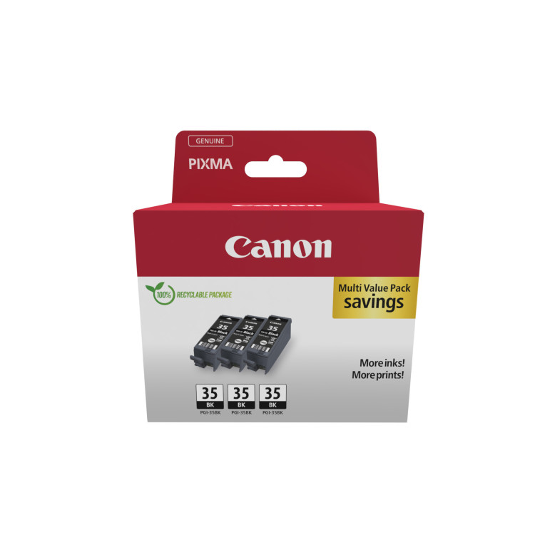 Canon 1509B028 tinteiro 3 unidade(s) Original Preto