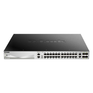D-Link DGS-3130-30PS E switch de rede Gerido L3 Gigabit Ethernet (10 100 1000) Power over Ethernet (PoE) Cinzento 2