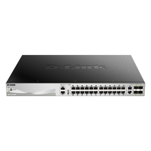 D-Link DGS-3130-30PS E switch de rede Gerido L3 Gigabit Ethernet (10 100 1000) Power over Ethernet (PoE) Cinzento D-Link DGS-3130-30PS E switch de rede Gerido L3 Gigabit Ethernet (10 100 1000) Power over Ethernet (PoE) Cinzento