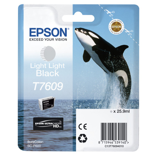 Epson T7609 tinteiro 1 unidade(s) Original Preto muito claro