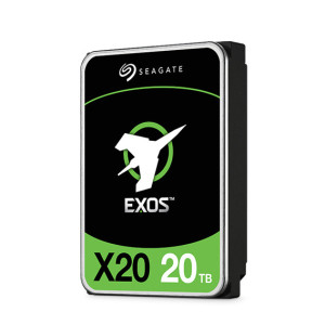 Seagate Enterprise Exos X20 unidade de disco rígido 20 TB 7200 RPM 3.5" Serial ATA III 2