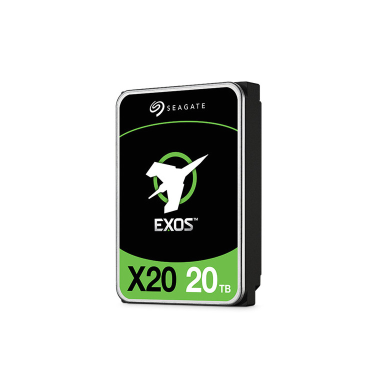 Seagate Enterprise Exos X20 unidade de disco rígido 20 TB 7200 RPM 3.5" Serial ATA III