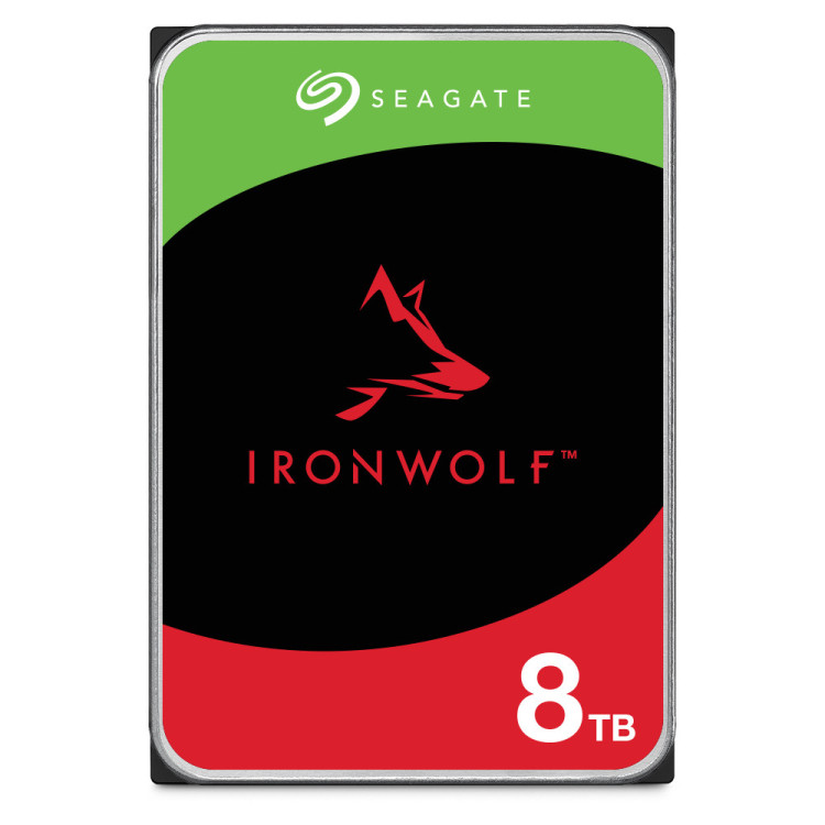 Seagate IronWolf ST8000VN004 unidade de disco rígido 8 TB 7200 RPM 256 MB 3.5" Serial ATA III