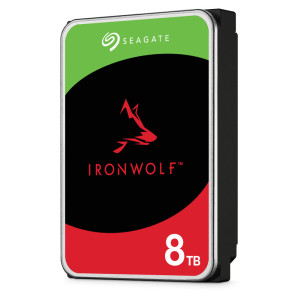 Seagate IronWolf ST8000VN004 unidade de disco rígido 8 TB 7200 RPM 256 MB 3.5" Serial ATA III 2