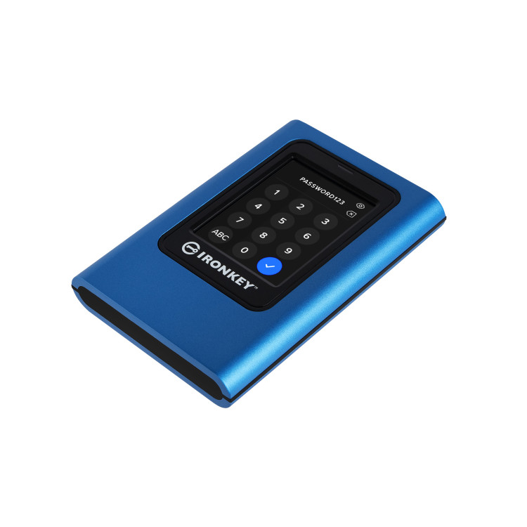 Kingston Technology IronKey Vault Privacy 80 960 GB USB Type-C 3.2 Gen 1 (3.1 Gen 1) Azul