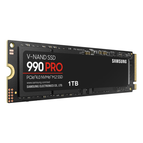 Samsung 990 PRO 1 TB M.2 PCI Express 4.0 NVMe V-NAND MLC Samsung 990 PRO 1 TB M.2 PCI Express 4.0 NVMe V-NAND MLC