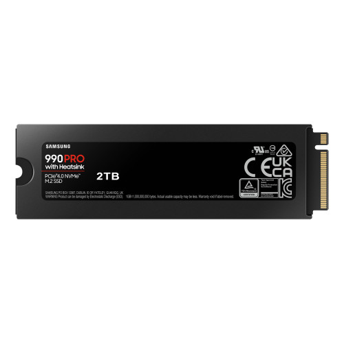 Samsung 990 PRO 2 TB M.2 PCI Express 4.0 NVMe V-NAND MLC Samsung 990 PRO 2 TB M.2 PCI Express 4.0 NVMe V-NAND MLC