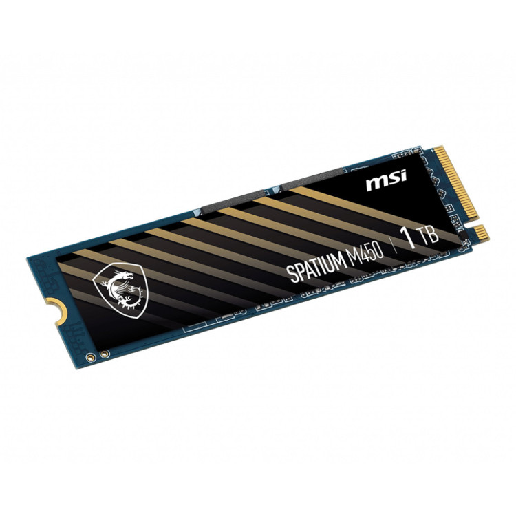 MSI SPATIUM M450 PCIe 4.0 NVMe M.2 1TB PCI Express 4.0 3D NAND