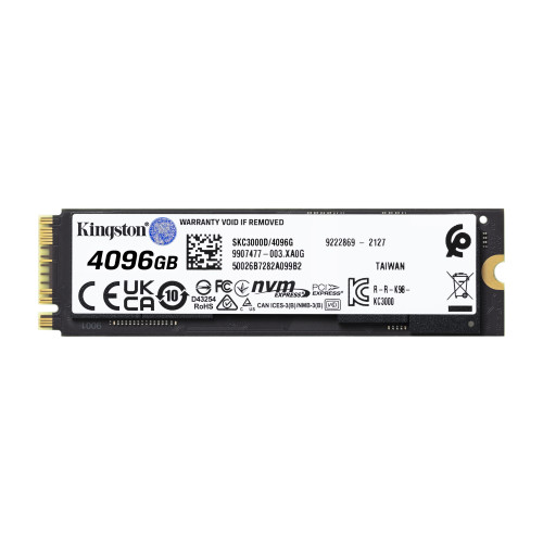 Kingston Technology KC3000 4 TB M.2 PCI Express 4.0 NVMe 3D TLC Kingston Technology KC3000 4 TB M.2 PCI Express 4.0 NVMe 3D TLC