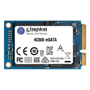 Kingston Technology KC600 1 TB mSATA Serial ATA III 3D TLC