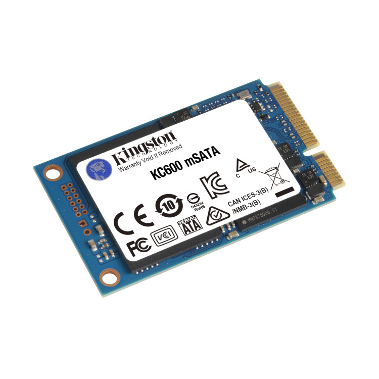 Kingston Technology KC600 1 TB mSATA Serial ATA III 3D TLC