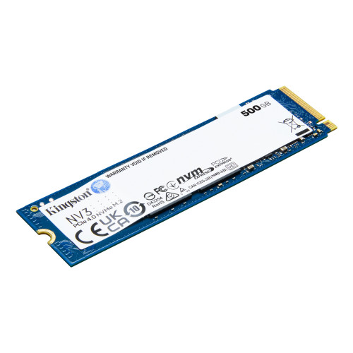 Kingston Technology NV3 500 GB M.2 PCI Express 4.0 NVMe 3D NAND Kingston Technology NV3 500 GB M.2 PCI Express 4.0 NVMe 3D NAND