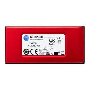 Kingston Technology XS1000 Red 2 TB USB Type-C 3.2 Gen 2 (3.1 Gen 2) Vermelho 2