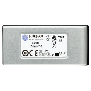 Kingston Technology XS2000 2 TB USB Type-C 3.2 Gen 2 (3.1 Gen 2) Preto, Prateado 2