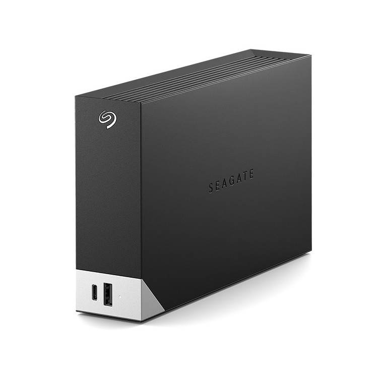 Seagate One Touch HUB disco externo 10 TB USB Type-A   USB Type-C 3.2 Gen 1 (3.1 Gen 1) Preto, Cinzento